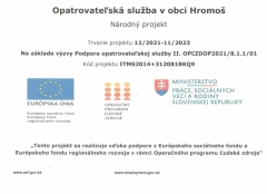 Podpora opatrovateľskej služby II. – fotografia 1